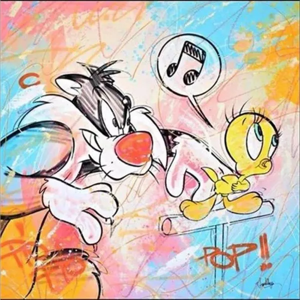 pop-art bilder, street art, cross magri, kunstdrucke kaufen, bilder kaufen, grosse bilder kaufen