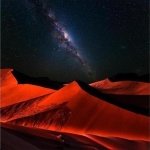 Fotografie, Peter Hillert, auf Acrylglas, Digitaldruck, Wüste, Namibia Desert Stars, bilder kaufen