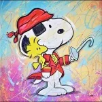 pop-art bilder, street art, cross magri, kunstdrucke kaufen, snoopy bilder, bilder kaufen, grosse bilder kaufen