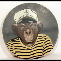 Käpten Nobbi, Street Art, Graffiti, auf...