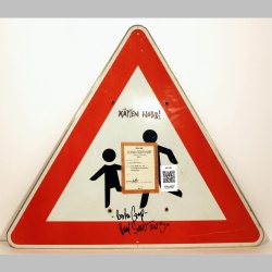 Käpten Nobbi | auf Straßenschild