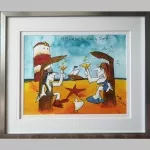 pop-art bilder, udo lindenberg, aquarell kaufen, heimweh nach sylt, bilder kaufen