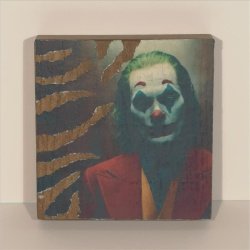 Holzblock Joker