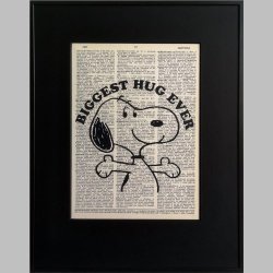 Snoopy, Druck, kunstdrucke kaufen, snoopy bilder, bilder...