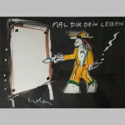 Mal dir dein Leben