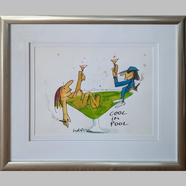 Udo Lindenberg - Cool im Pool Unikat