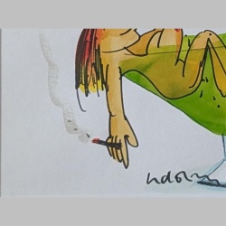 Udo Lindenberg | Cool im Pool UNIKAT