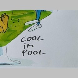 Udo Lindenberg | Cool im Pool UNIKAT