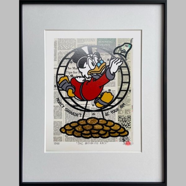 Appollo - The Infinite Race (gerahmt)