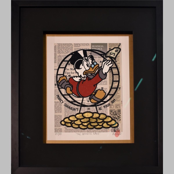 Appollo - The Infinite Race (individuell gerahmt)