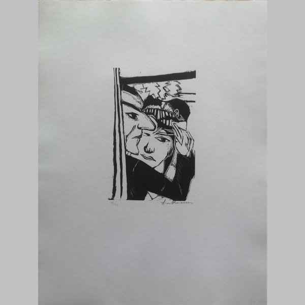 Max Beckmann - Tanzendes Paar