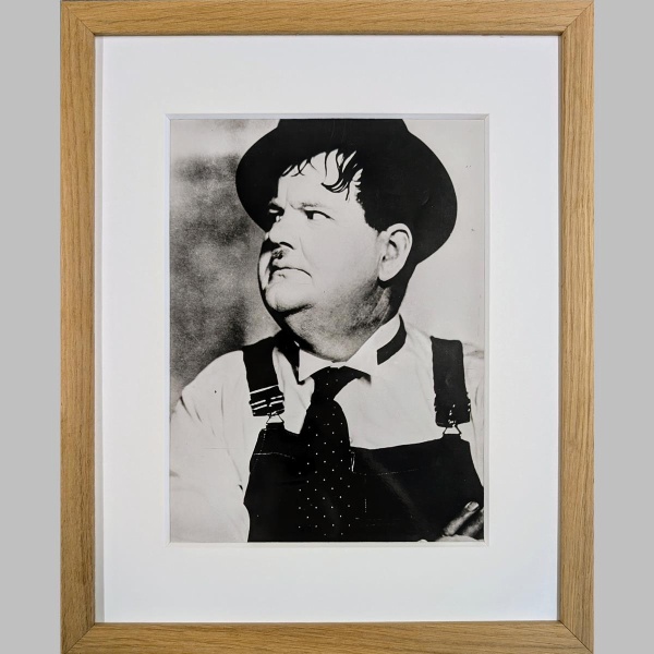 Originalfoto Laurel and Hardy - Oliver Hardy