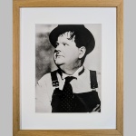 Originalfoto Laurel and Hardy - Oliver Hardy