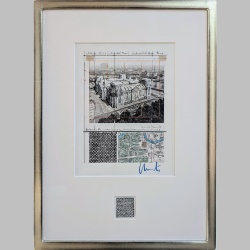 Wrapped Reichstag ist ein Kunstwerk von Christo. Es...