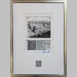 Wrapped Reichstag ist ein Kunstwerk von Christo. Es...