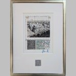 Wrapped Reichstag ist ein Kunstwerk von Christo. Es wurde mittels Offset auf Büttenpapier geschaffen und ist handsigniert.