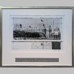 Christo - Wrapped Reichstag IX