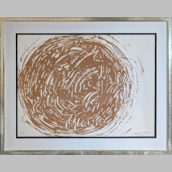 Günther Uecker - Huldigung an Hafez #36