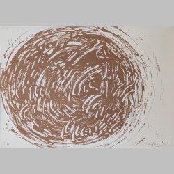 Günther Uecker | Huldigung an Hafez #36