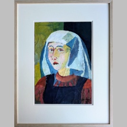 Josef Scharl - Portrait Frau