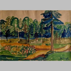 Josef Scharl | Waldlandschaft