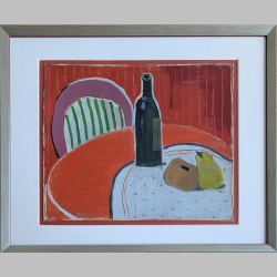 Marcel Kenes | Stillleben mit Flasche