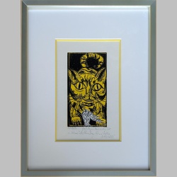 Hermann Naumann | Katze und kleiner Vogel