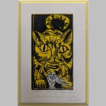 Hermann Naumann | Katze und kleiner Vogel