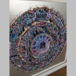 Charles Fazzino | One World - The circle of life