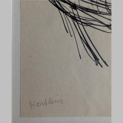 Willi Hertlein | Kämmende Frau