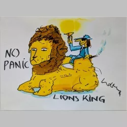 Udo Lindenberg | Lions King UNIKAT