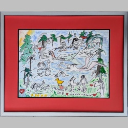 Udo Lindenberg - Am Stechlinsee - Unikat