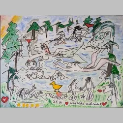 Udo Lindenberg | Am Stechlinsee UNIKAT