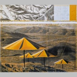 Christo | The Umbrellas Gelb