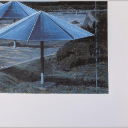 Christo | The Umbrellas Blau