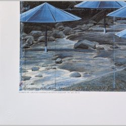 Christo | The Umbrellas Blau