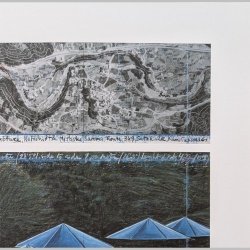Christo | The Umbrellas Blau