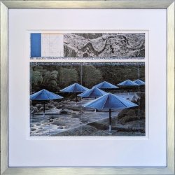 Christo | The Umbrellas Blau