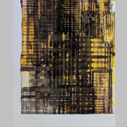 Gottfried Salzmann | Night Lights In New York