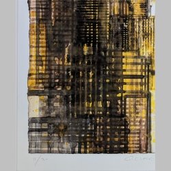 Gottfried Salzmann | Night Lights In New York