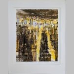 Gottfried Salzmann | Night Lights In New York