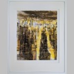 Gottfried Salzmann | Night Lights In New York