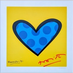 Romero Britto | Heart