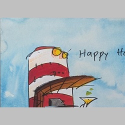 Udo Lindenberg | Happy Holiday UNIKAT