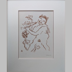 Oskar Kokoschka | Musizierender Faun