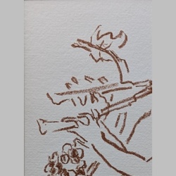 Oskar Kokoschka | Musizierender Faun