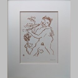 Oskar Kokoschka | Musizierender Faun