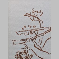 Oskar Kokoschka | Musizierender Faun