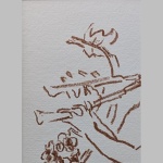 Oskar Kokoschka | Musizierender Faun