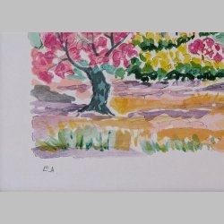 Zladku Oliver | Arbre Rose Vif